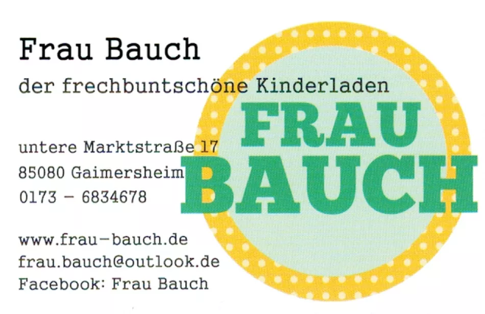 Förderer_Frau Bauch